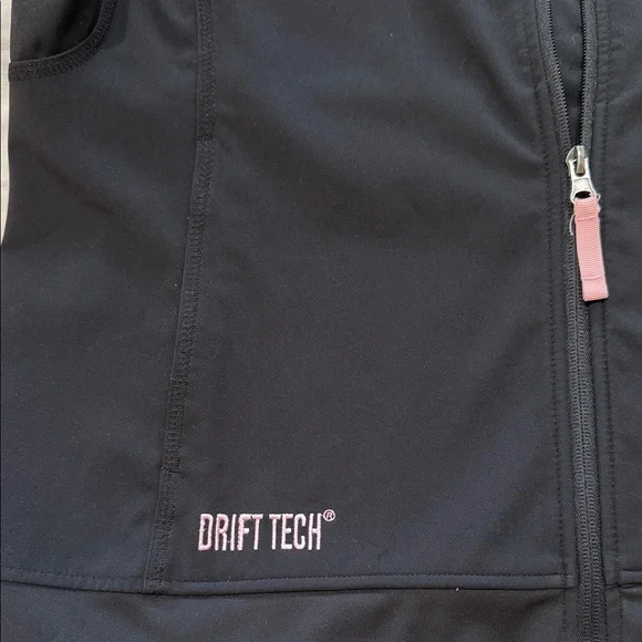 Lightweight hooded jacket Camo black & pink zip front  women’s  Size M - Picture 4 of 4